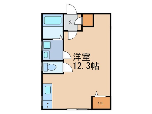 赤坂ハイツの物件間取画像